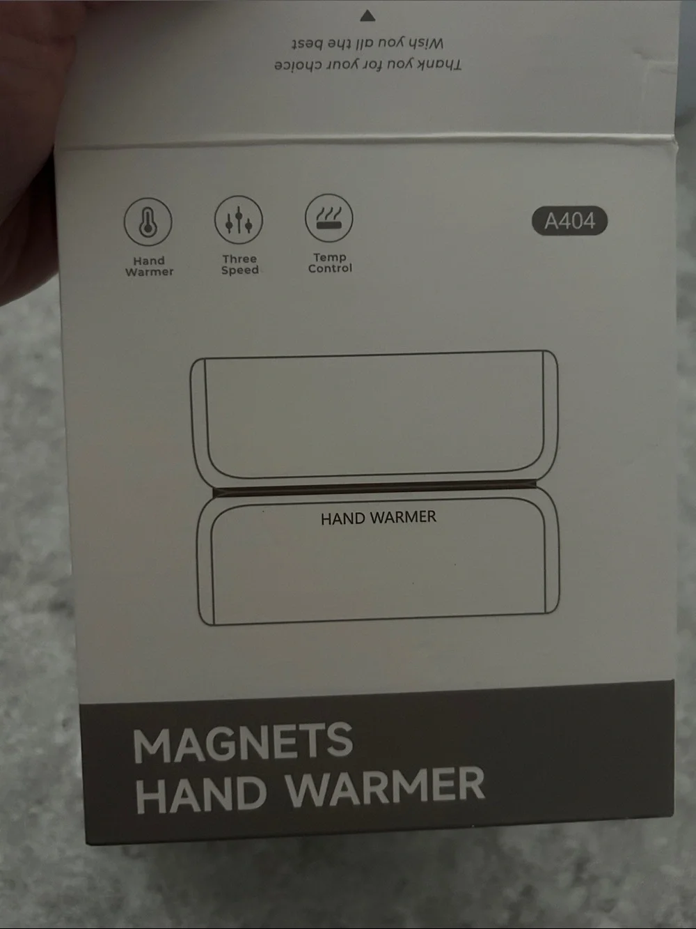 Portable Magnetic Hand Warmers - Mint & Brown